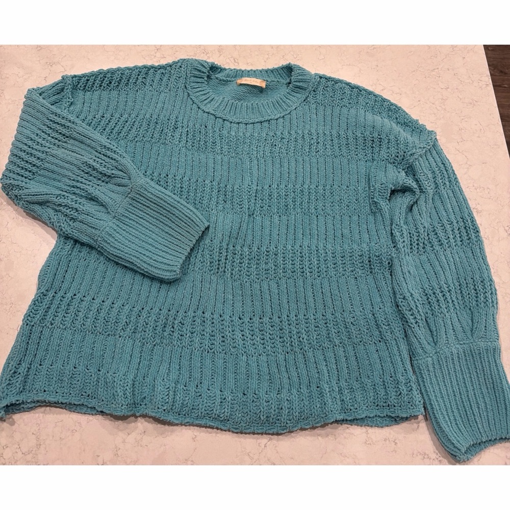 Altar’d State Women’s Green Knit Sweater Size M